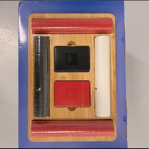 It’s A New Marlboro Poker Set With Chips And Card